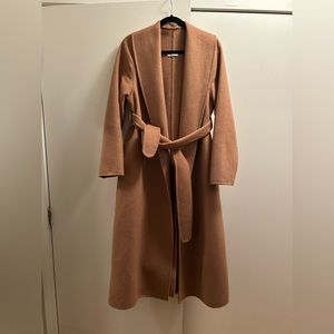 Handmade robe wool coat